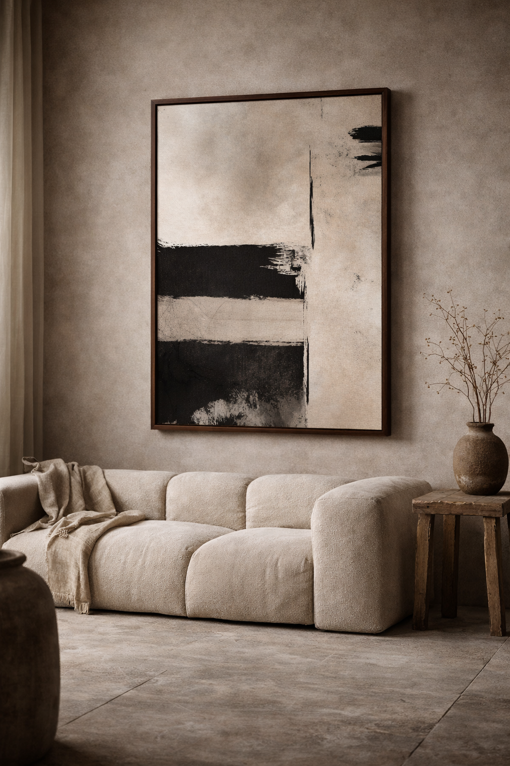 Wabi Sabi Kaa’ba Canvas