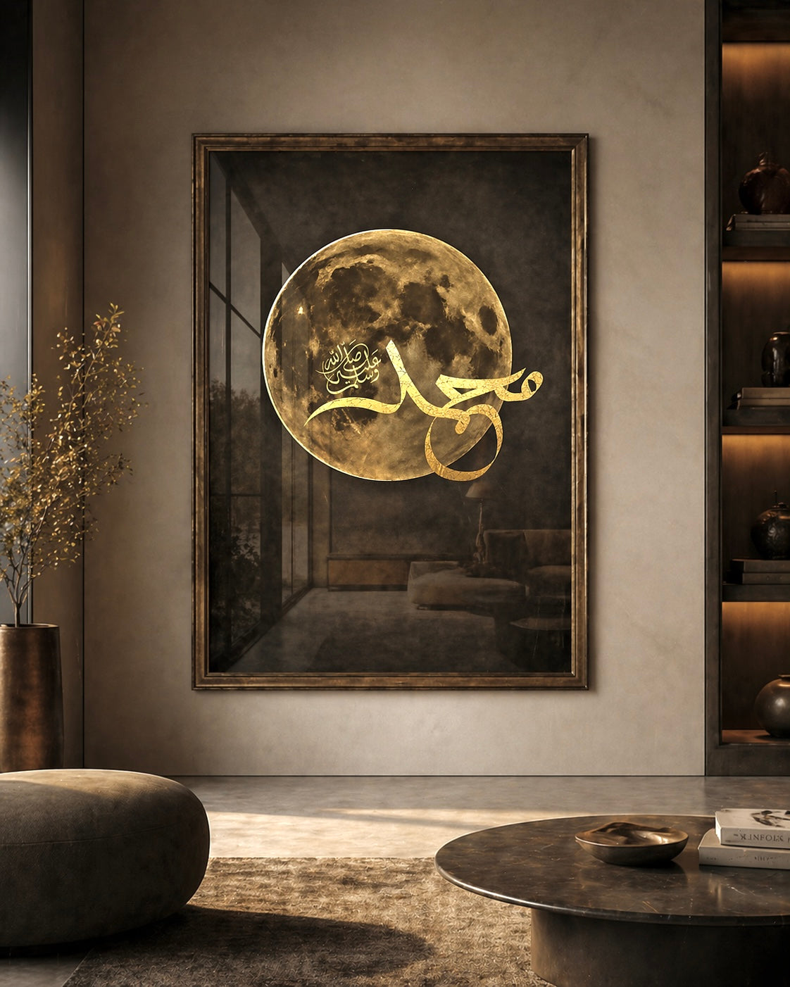 Qamarūn Umber - Gold foil