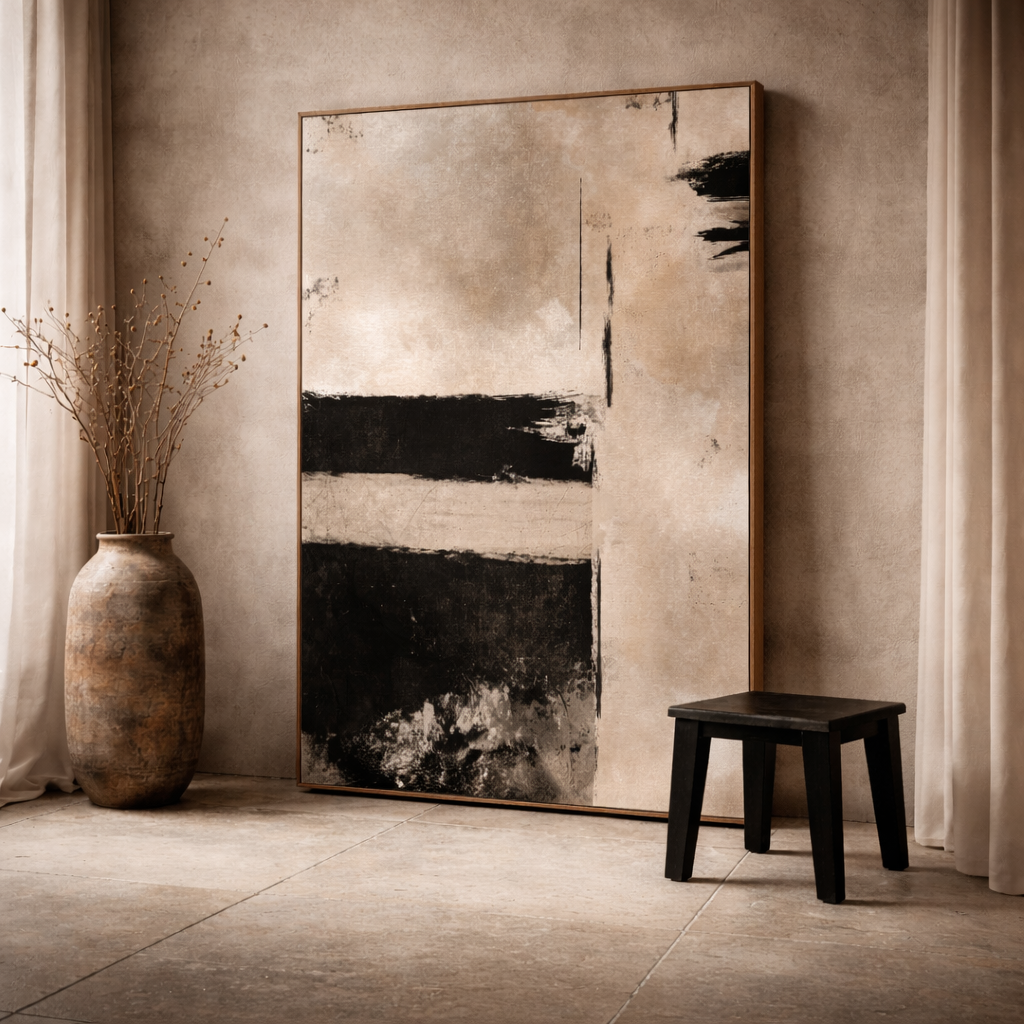 Wabi Sabi Kaa’ba Canvas