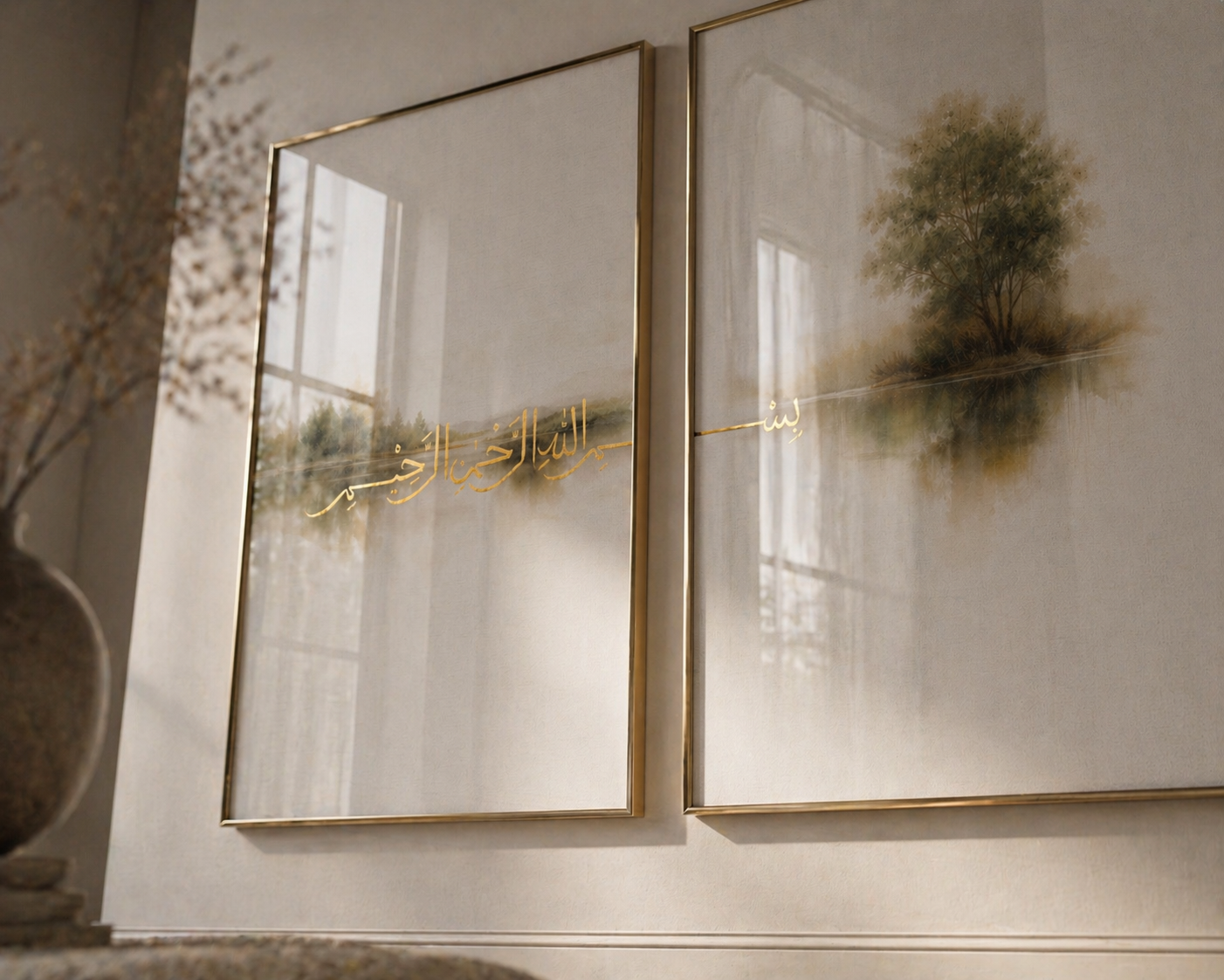 Stillness in His Name - Gold foil