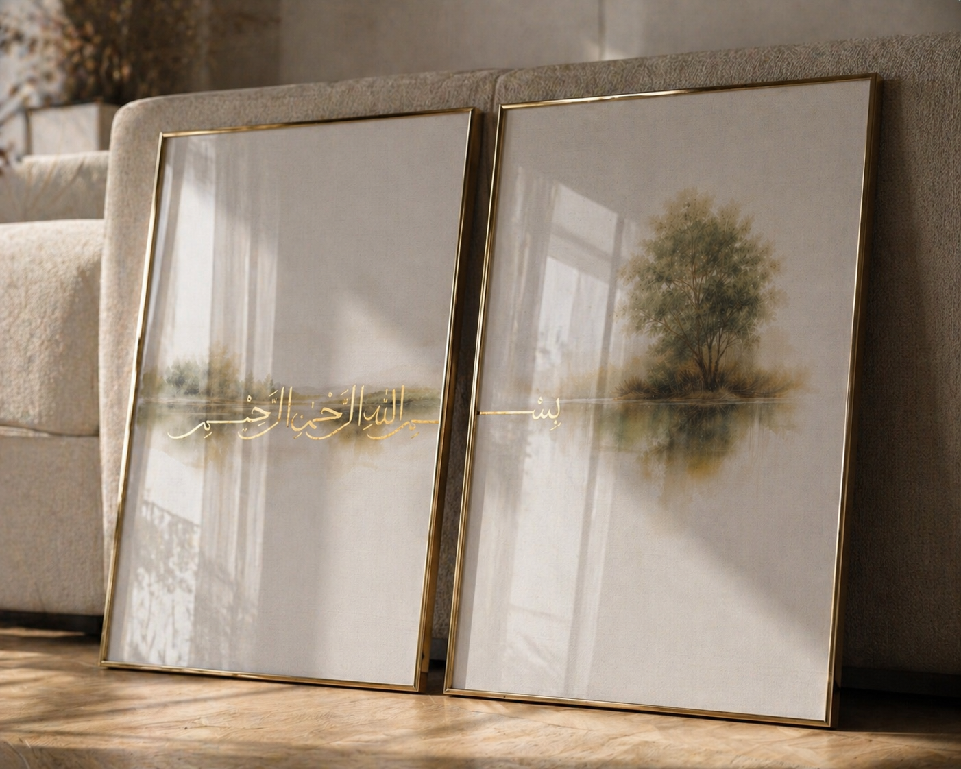 Stillness in His Name - Gold foil