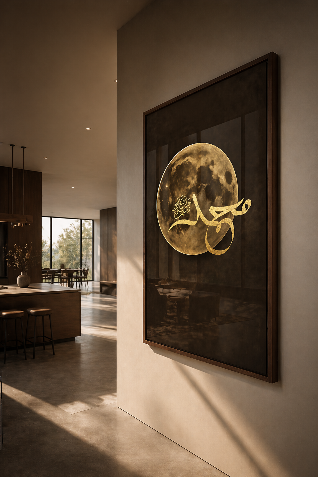 Qamarūn Umber - Gold foil
