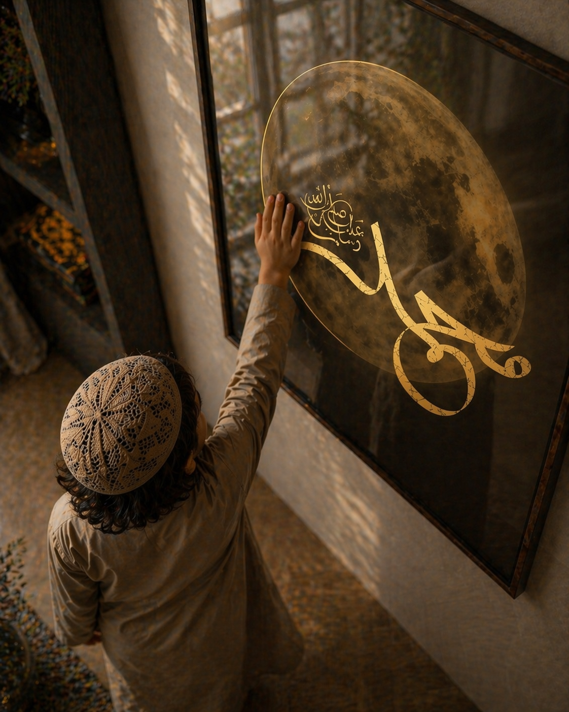 Qamarūn Umber - Gold foil