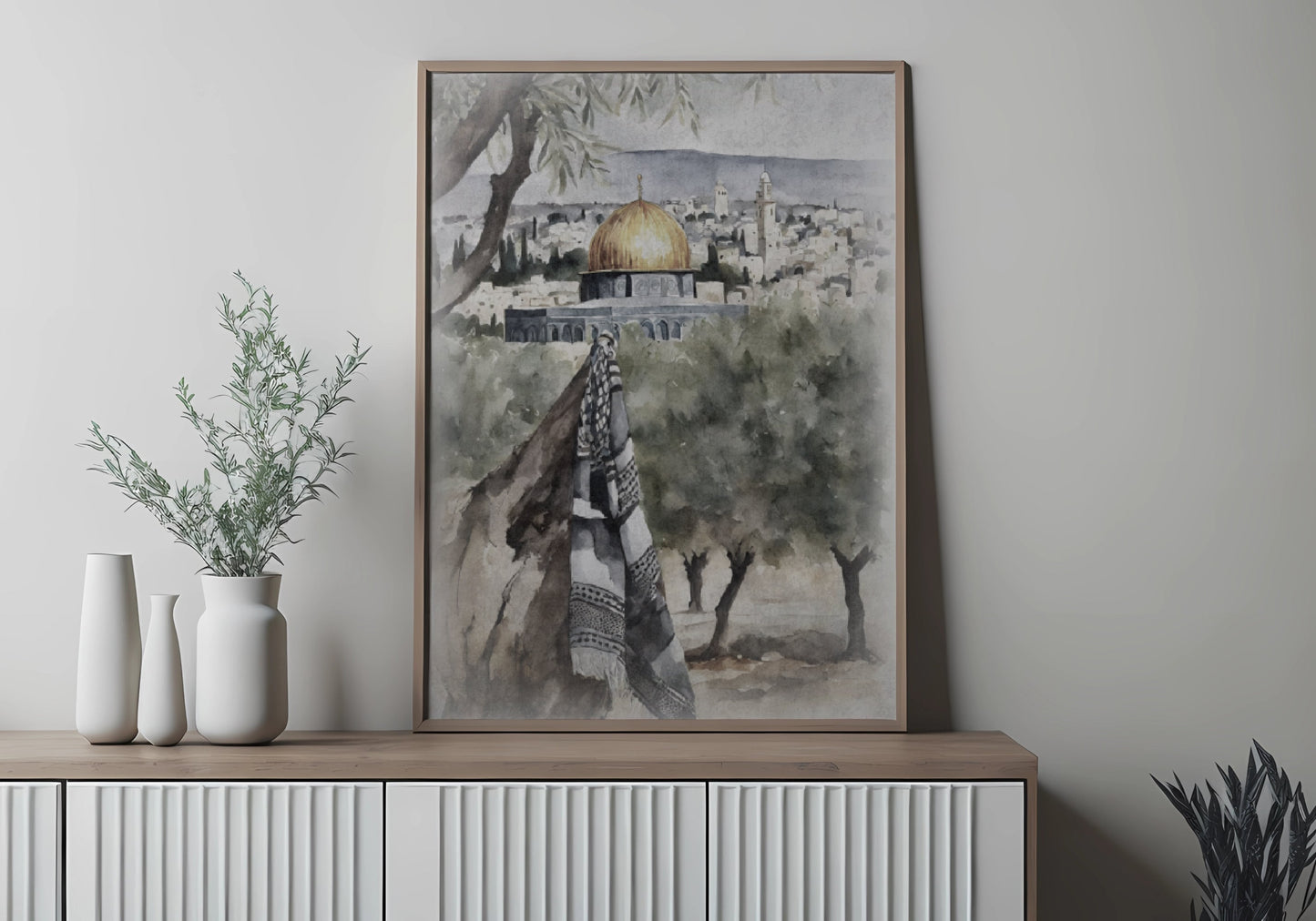 Keffiyeh Olive Tree Al-Quds