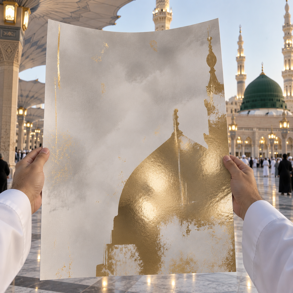An Nabawi - Gold foil