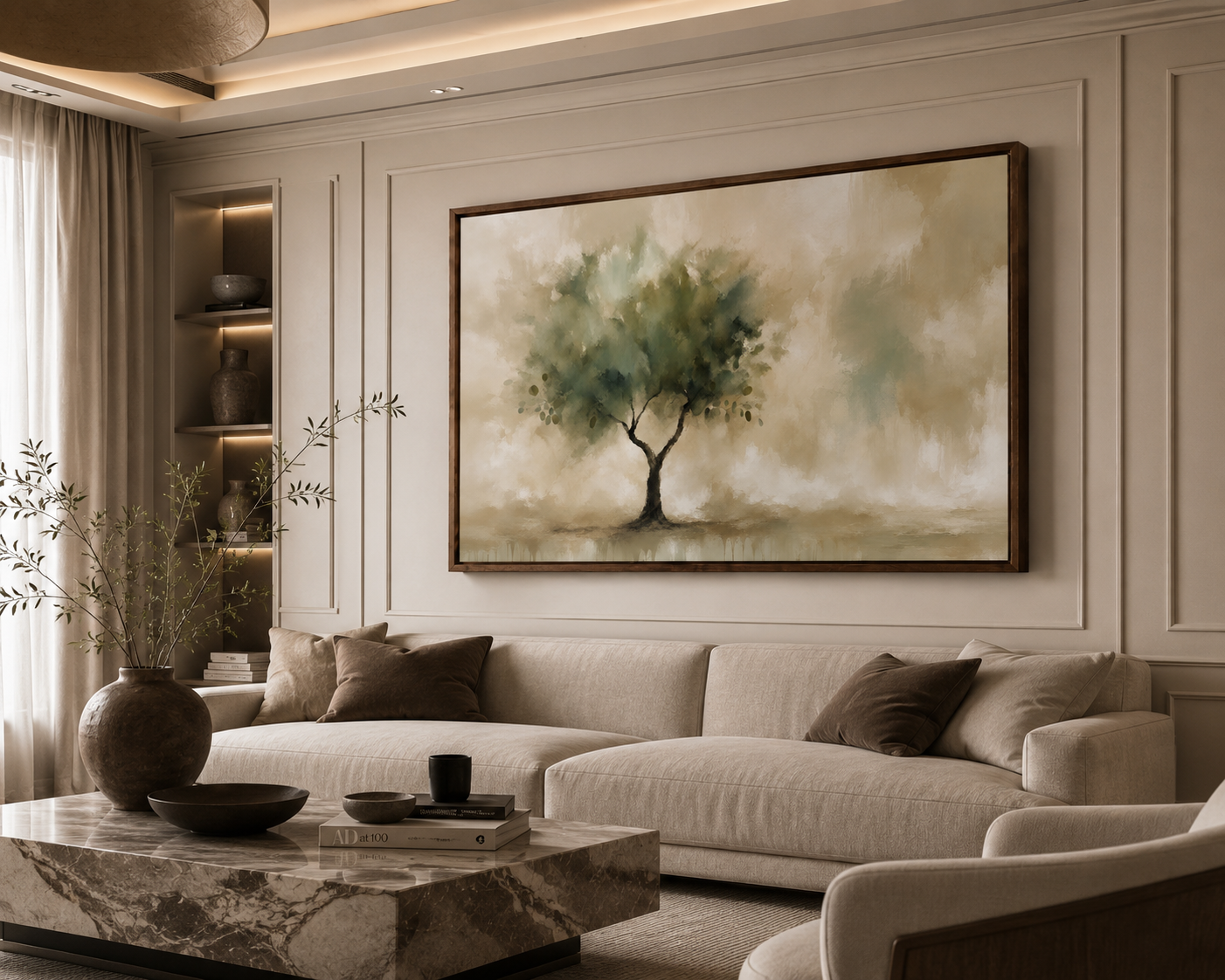 The Olive Tree - Landscape Canvas