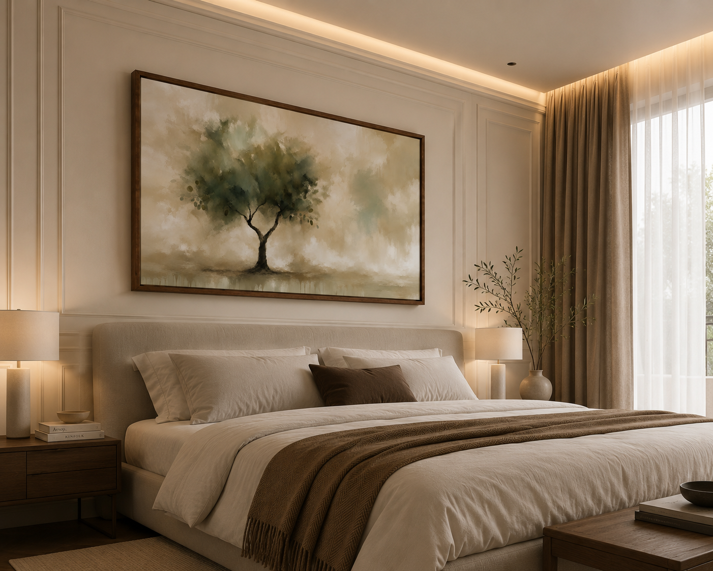 The Olive Tree - Landscape Canvas