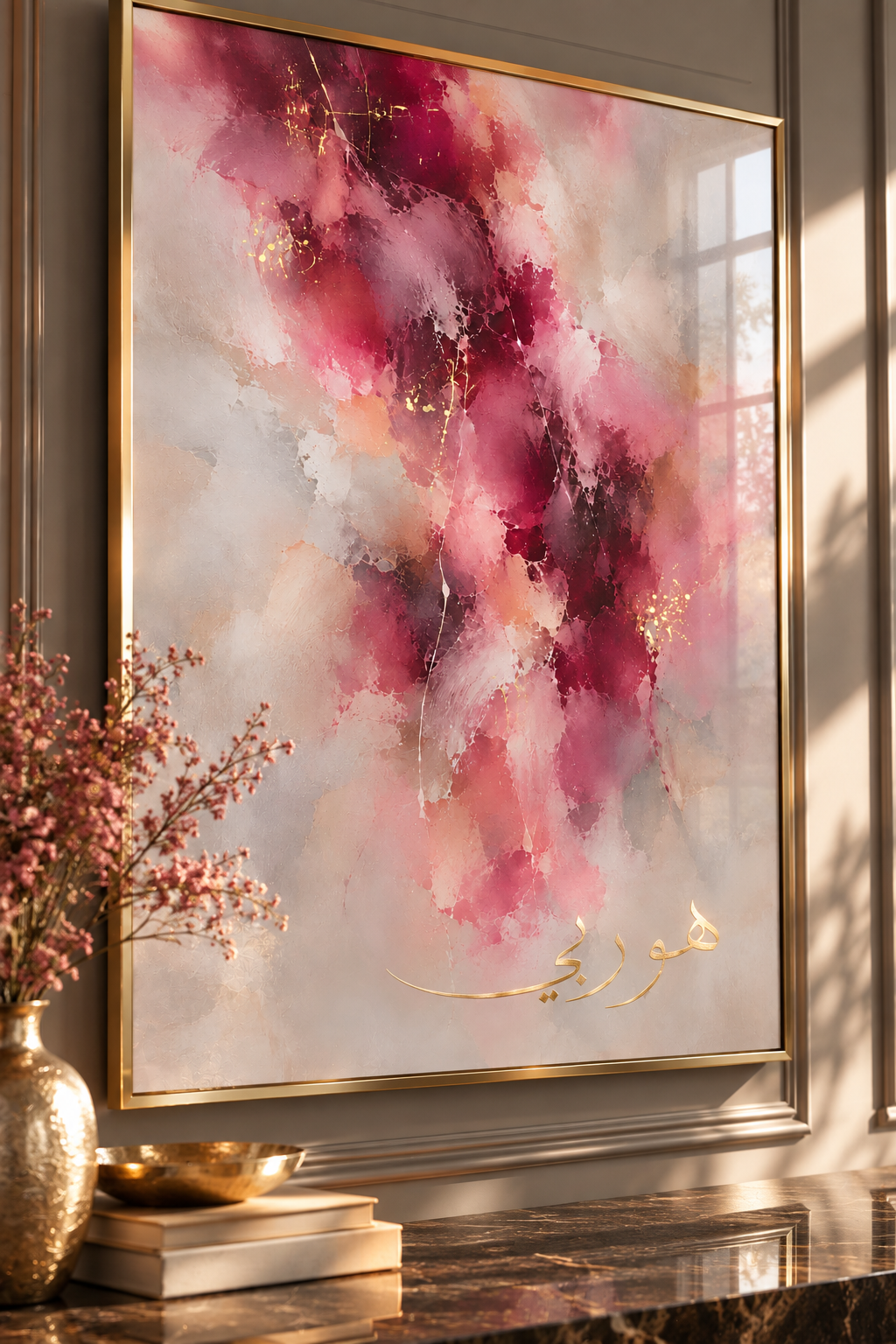 'He is my Lord' - Rosie Plum - Gold foil