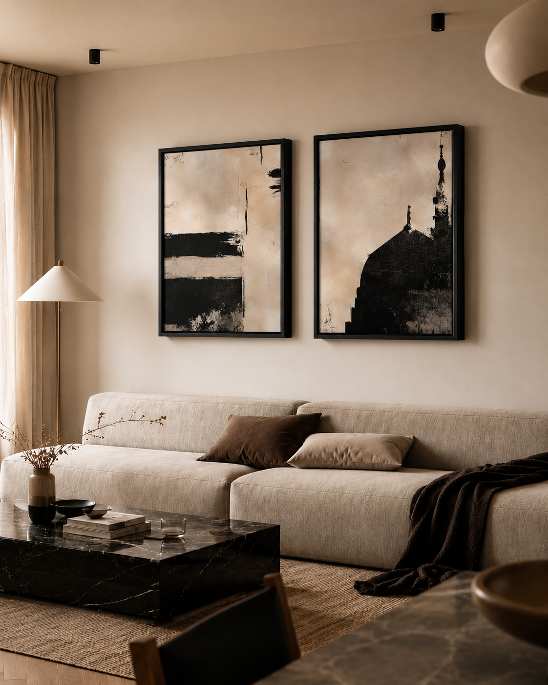 Wabi Sabi Al-Haramain Canvases